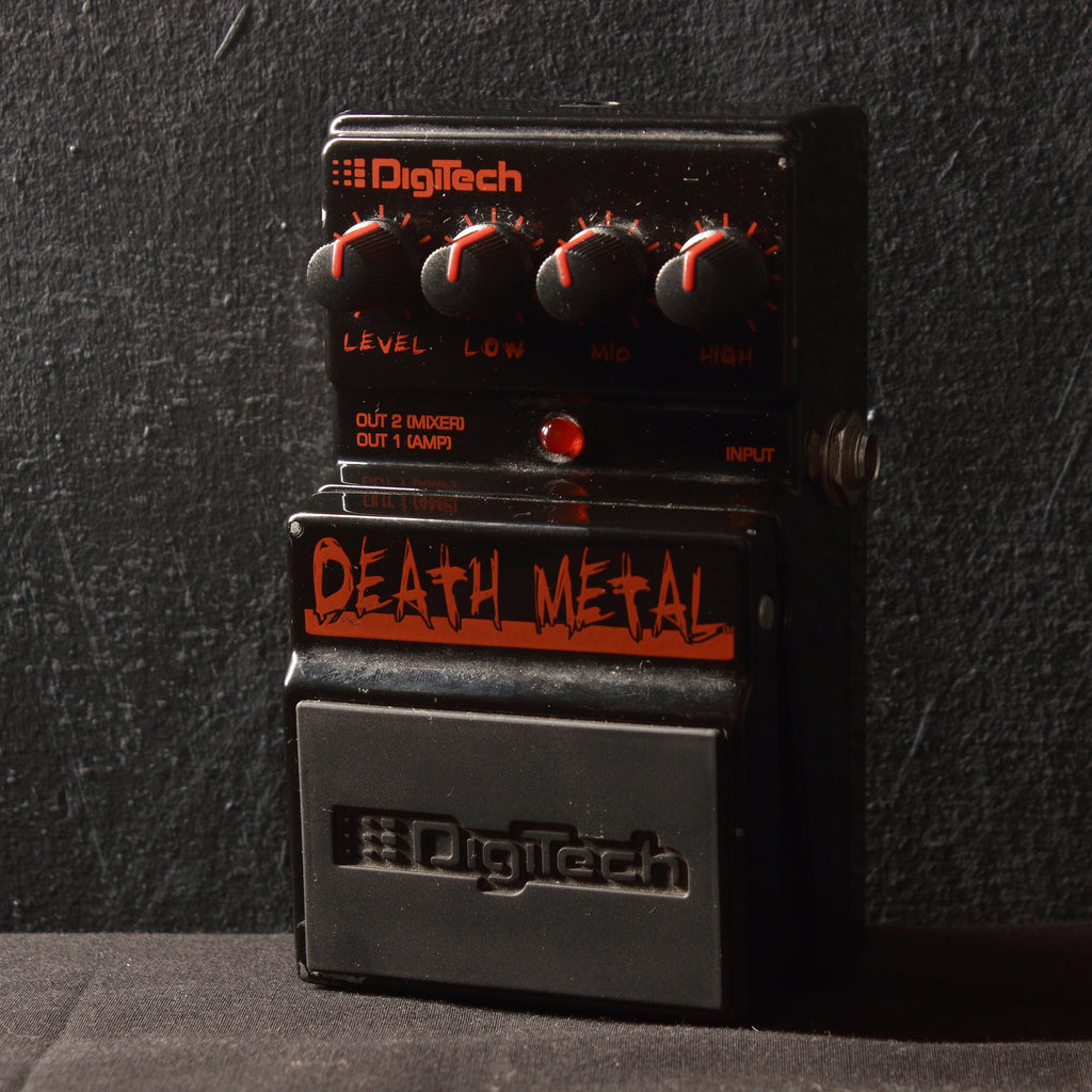 death metal guitar pedal Digitech Death Metal Distortion Pedal – Topshelf Instruments