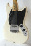 Fender Mustang Aged Olympic White 1977