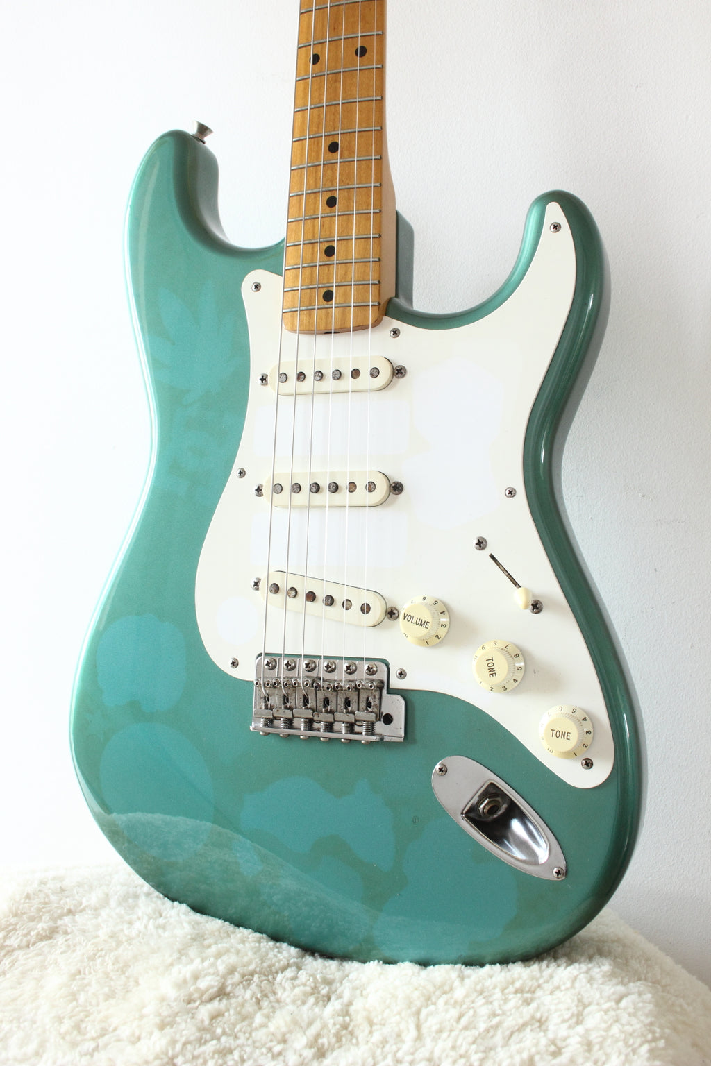 Fender Japan '57 Reissue Stratocaster ST57-75TX Ocean Turquoise Metallic 2002-04