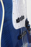 Fender Aerodyne Jazz Bass Dimarzio Collection AJB-110DMC Flame Blue 2006-08