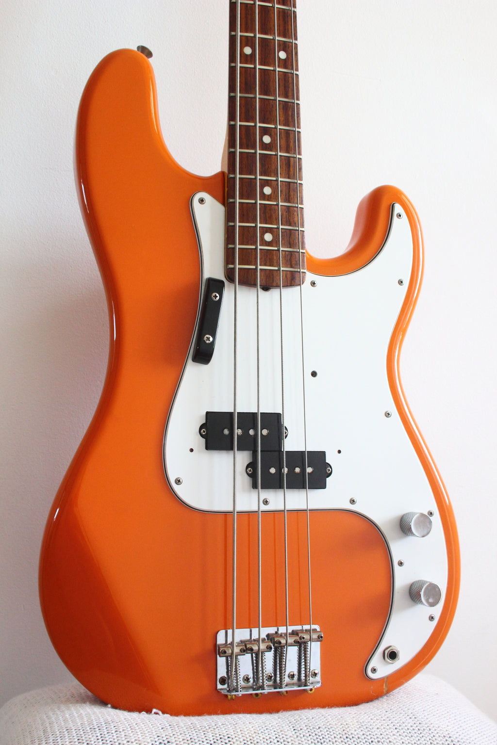 Fender '70 Reissue Precision Bass Capri Orange 1997-00