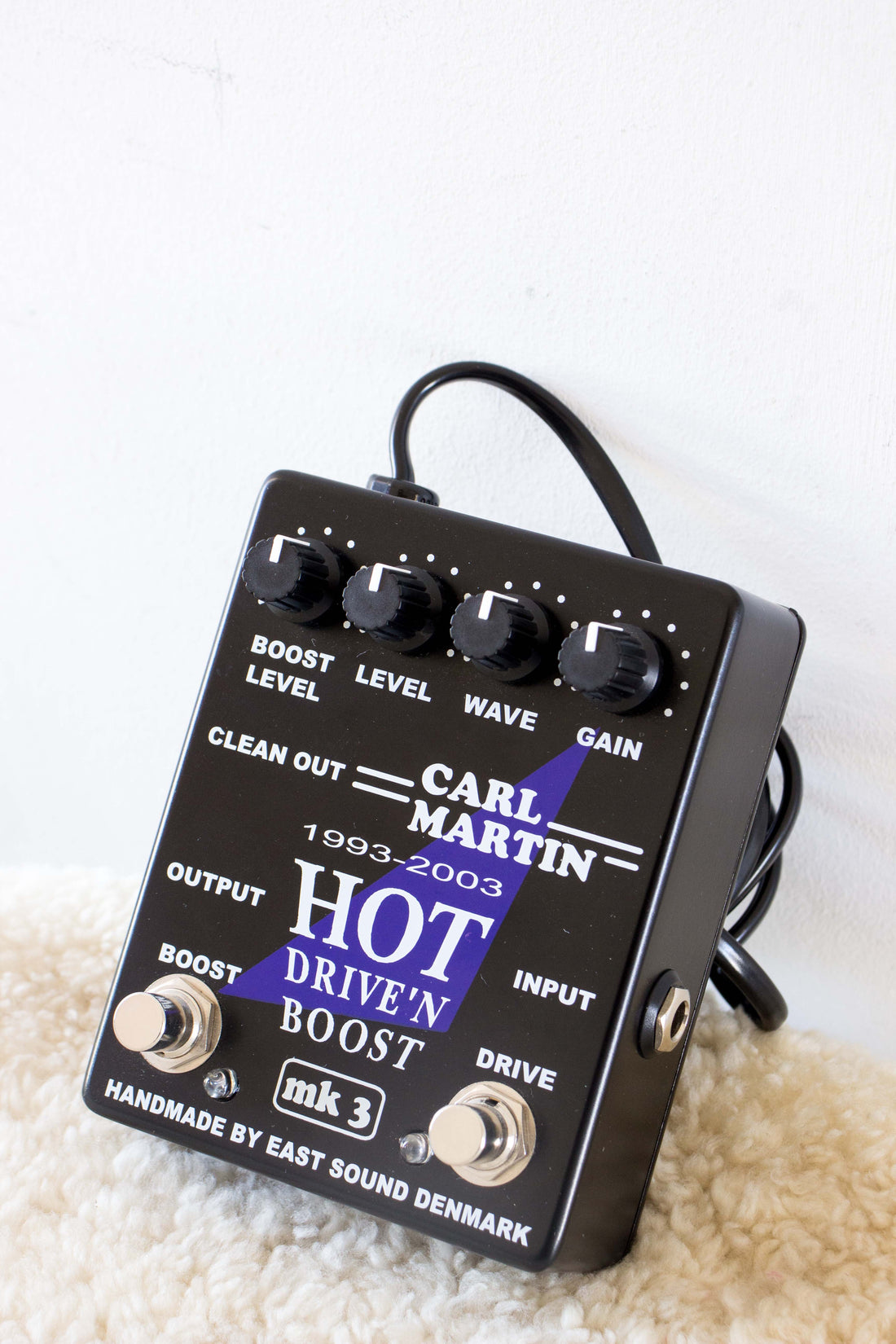 Carl Martin Hot Drive 'n Boost v3 240v Overdrive Pedal