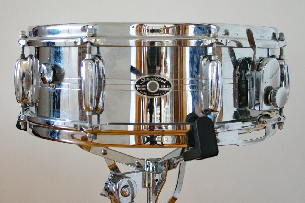 Used Slingerland Gene Krupa Signature COB 14x5 Snare Drum  70s
