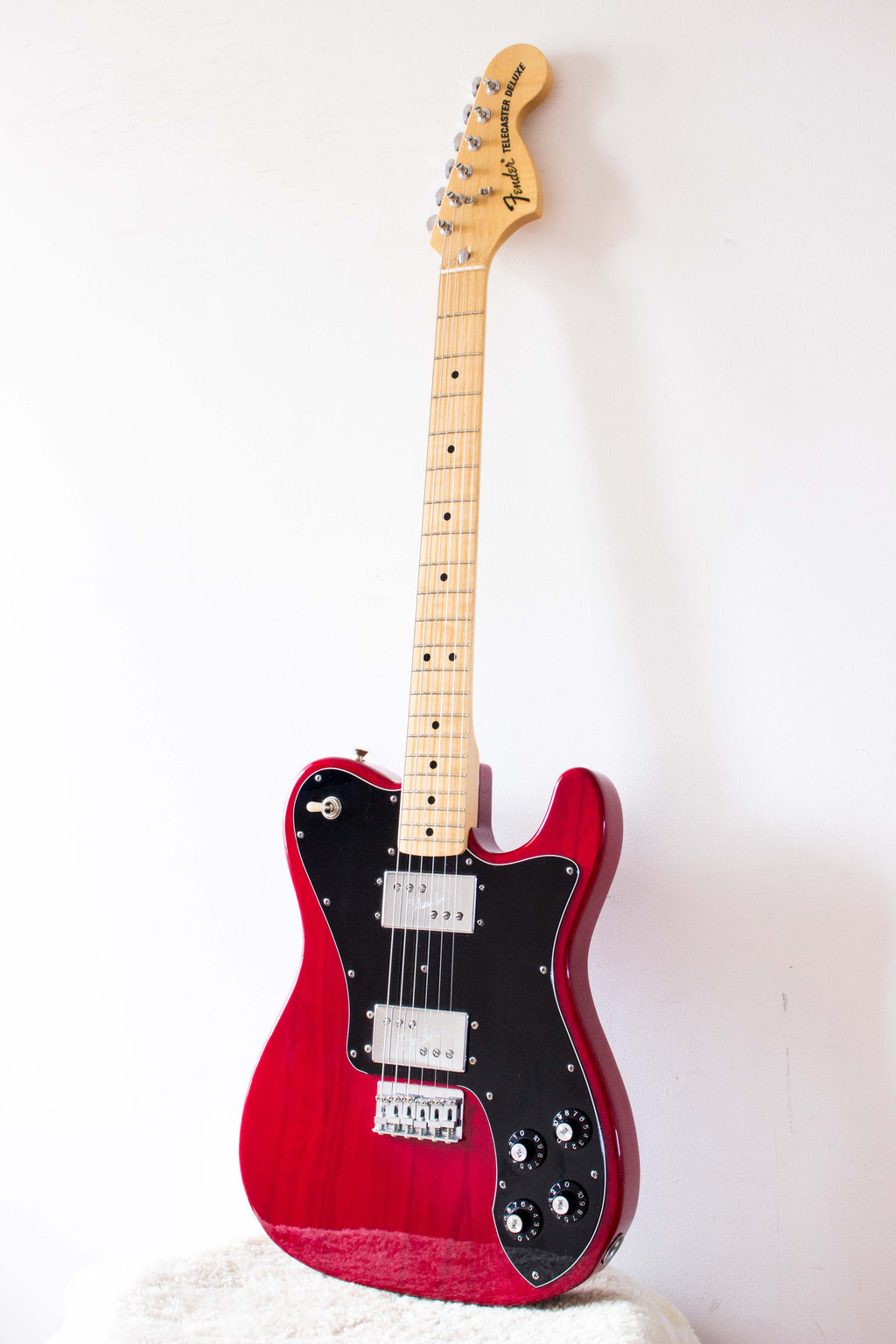 Fender Japan '74 Reissue Telecaster Deluxe TD74-LTD Cherry 2010