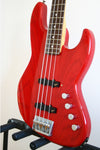 Used Fender Jazz Bass Active Trans Red 1987-88