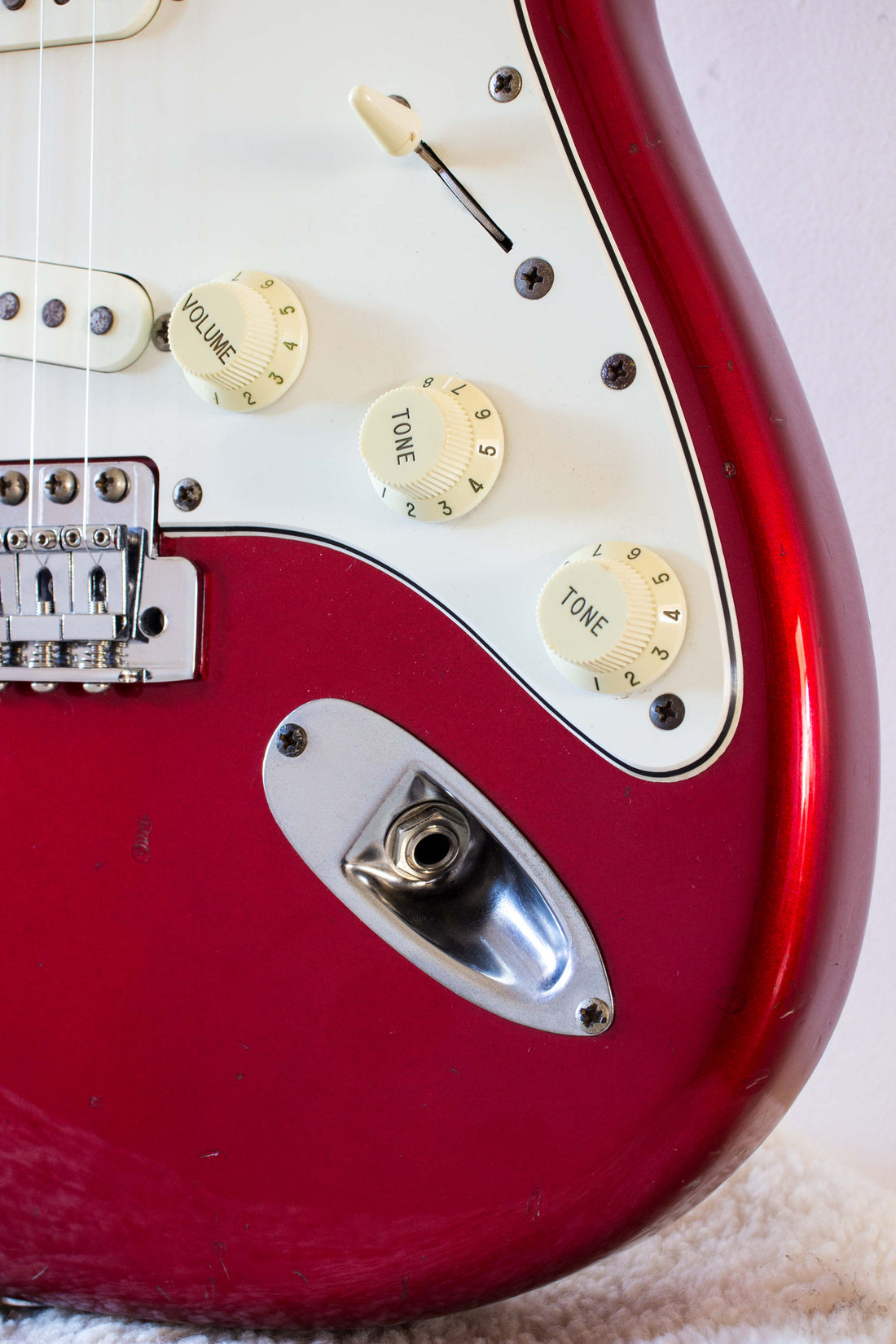 Fender Japan '71 Stratocaster ST71-85TX Candy Apple Red 2000