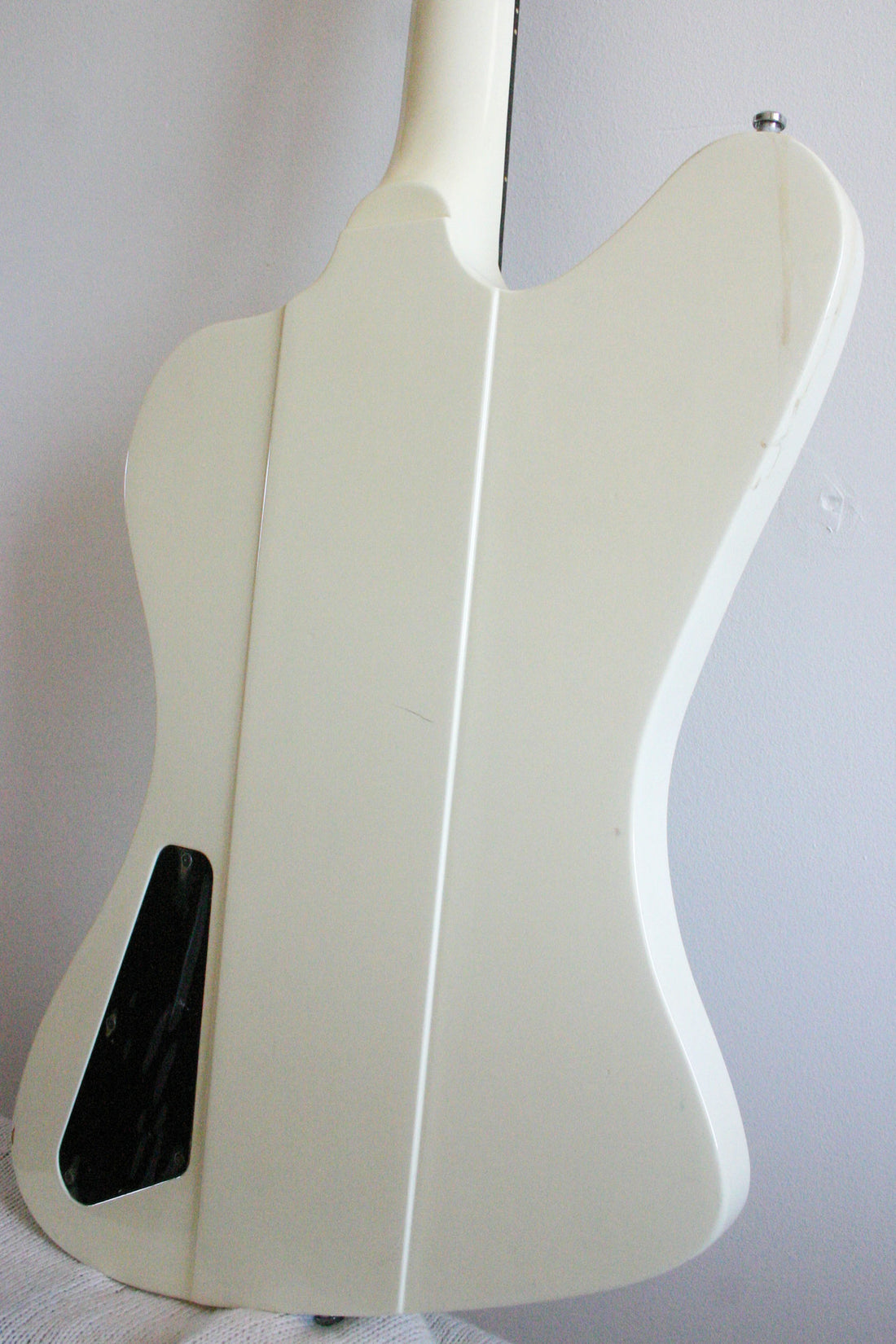 Used Greco Bass Non-Reverse Thunderbird Aged White 1989
