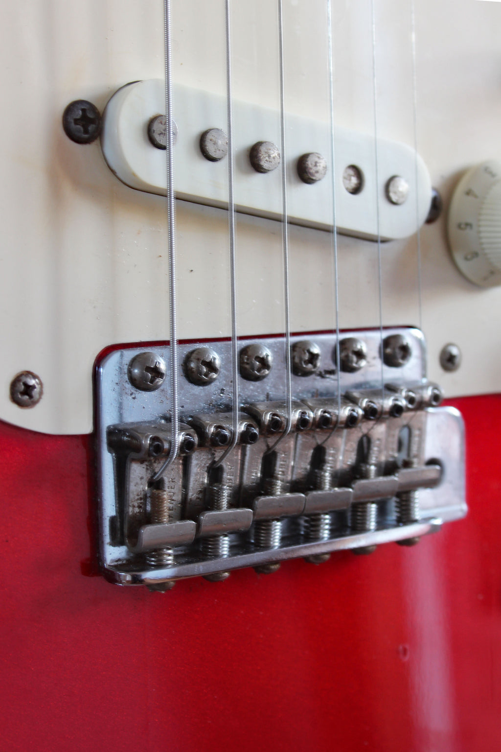 Used Fender Stratocaster '57 Reissue Candy Apple Red