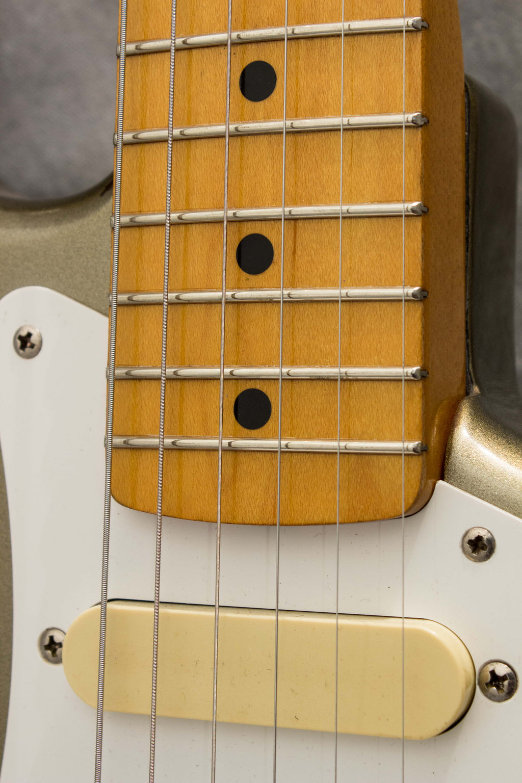 Fender Japan '54 Stratocaster ST54-85LS Shoreline Gold 1988