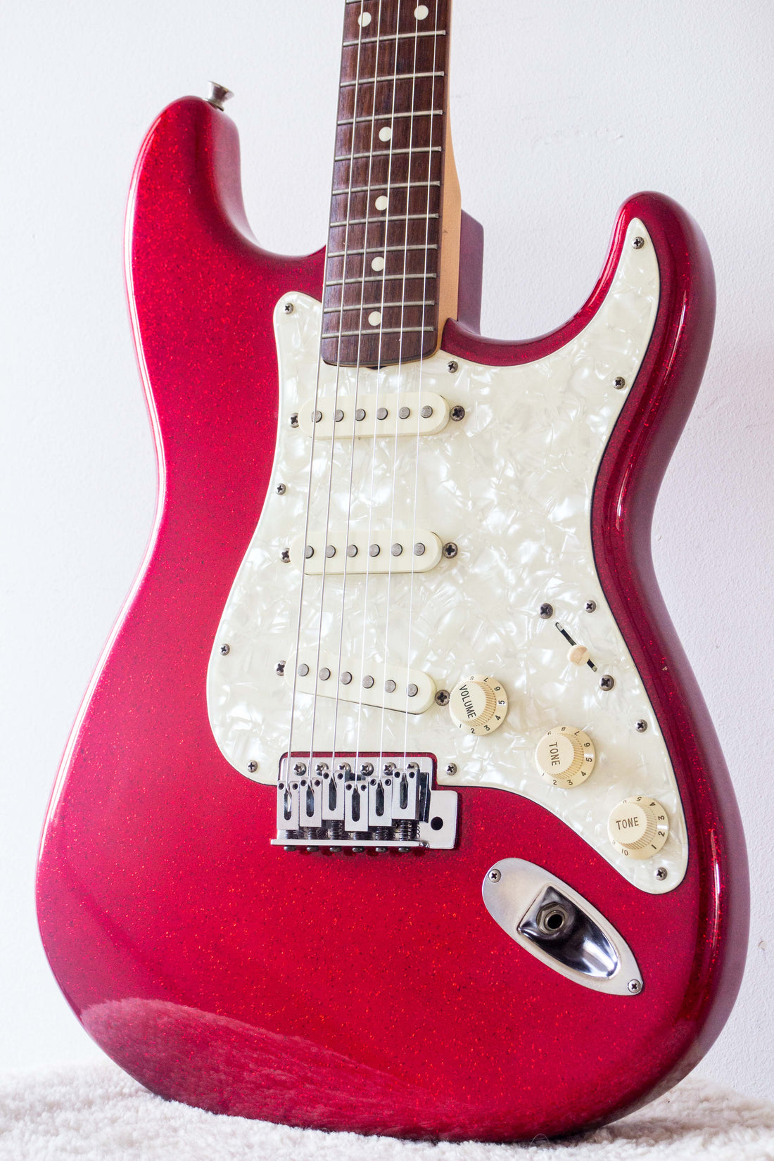 Fender Japan Stratocaster STR65SP Red Sparkle 1994