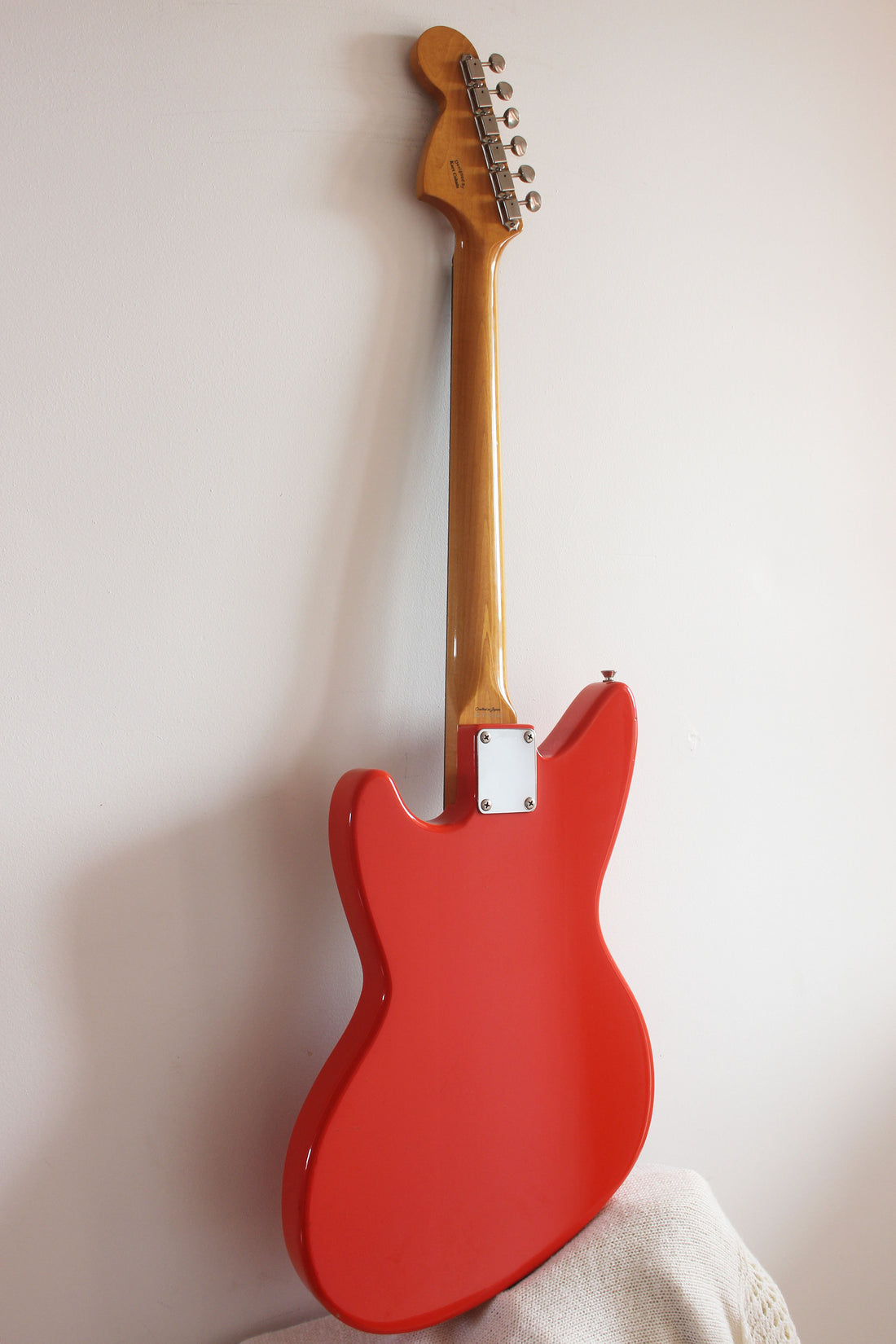 Used Fender Jag-Stang Fiesta Red