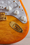 Used Fender Stratocaster Limited Edition Orange Quilt Maple