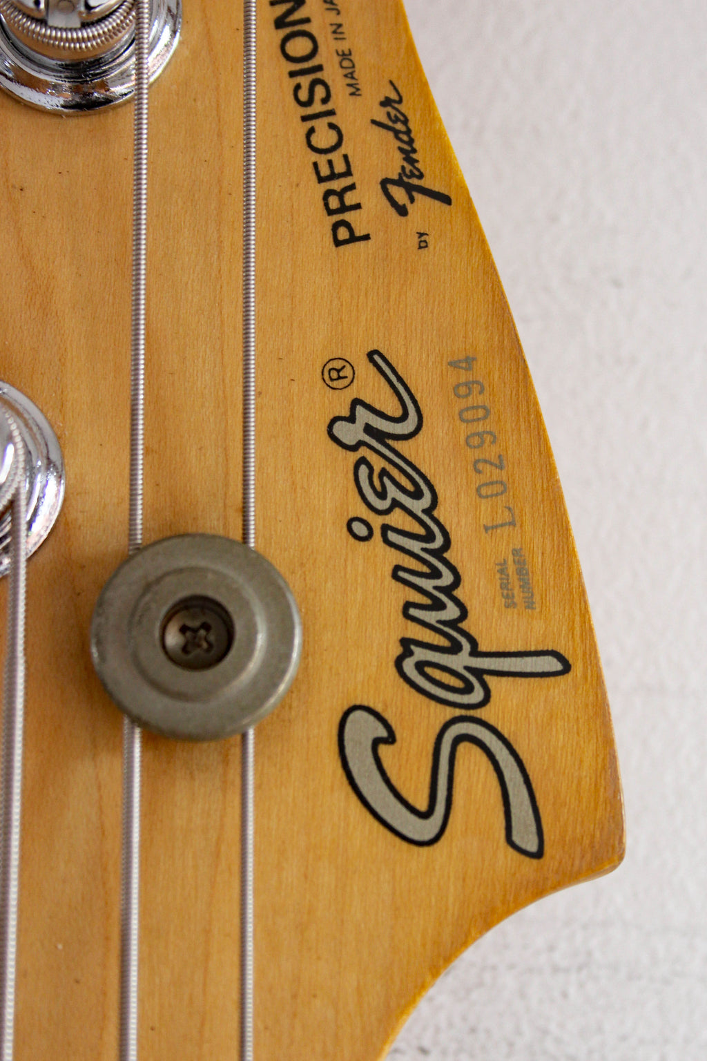 Used Squier MIJ Precision Bass Silver Series Sunburst 1991/2