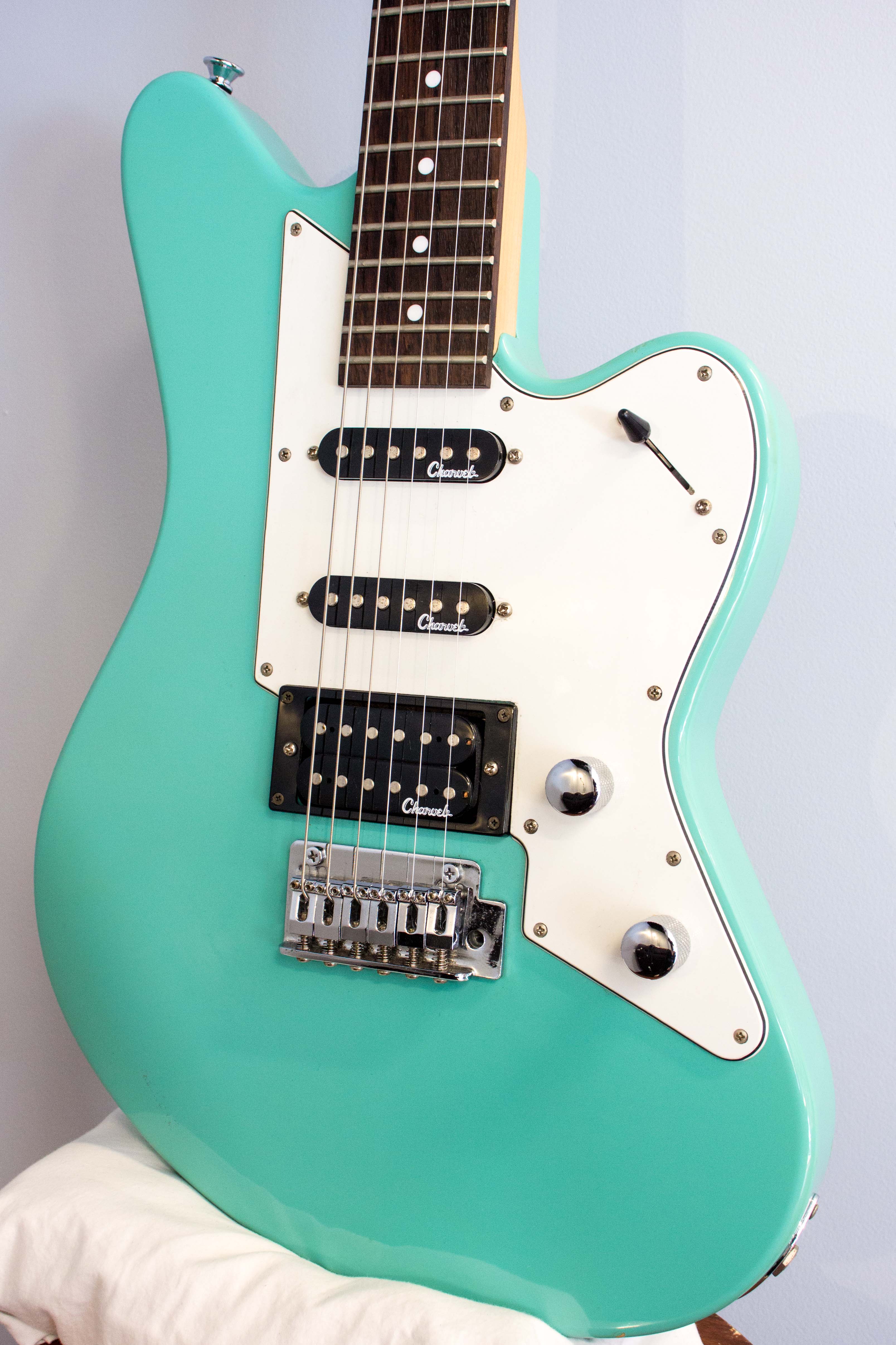 Charvel Surfcaster EM-SC Surf Green 2005 – Topshelf Instruments