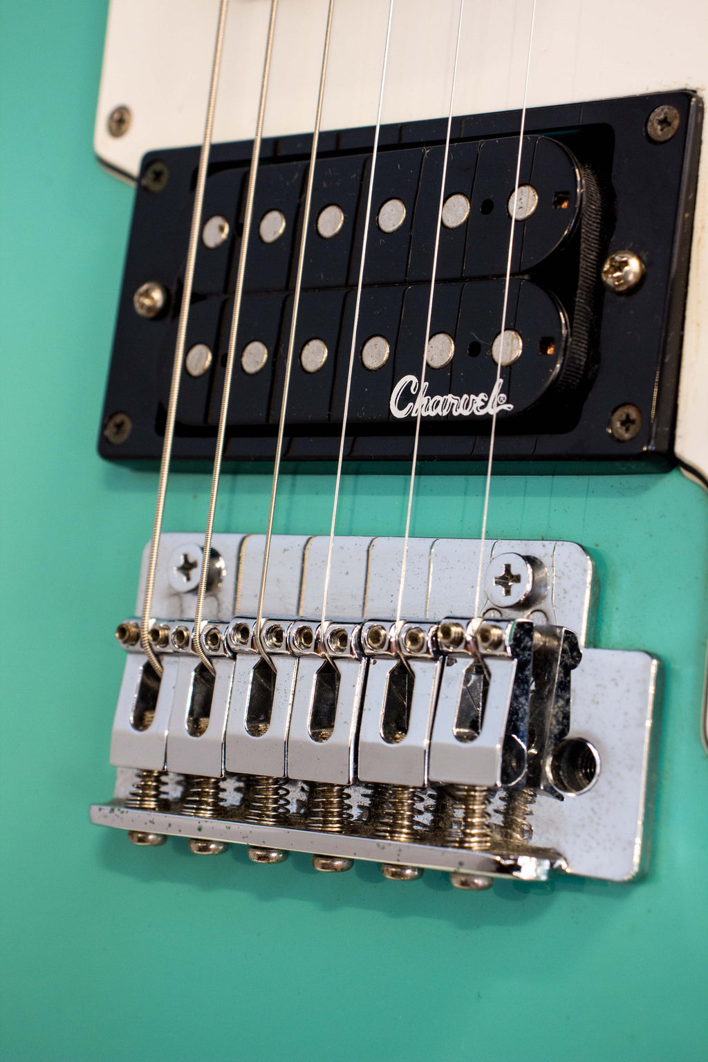 Charvel Surfcaster EM-SC Surf Green 2005 – Topshelf Instruments