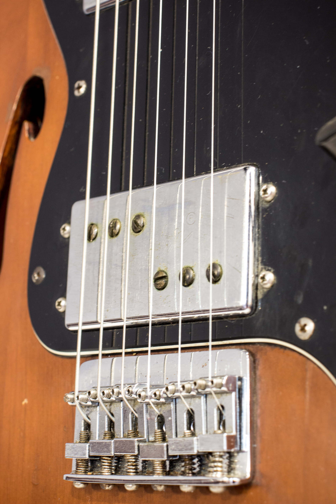 Fender Telecaster Thinline Mocha Brown 1972