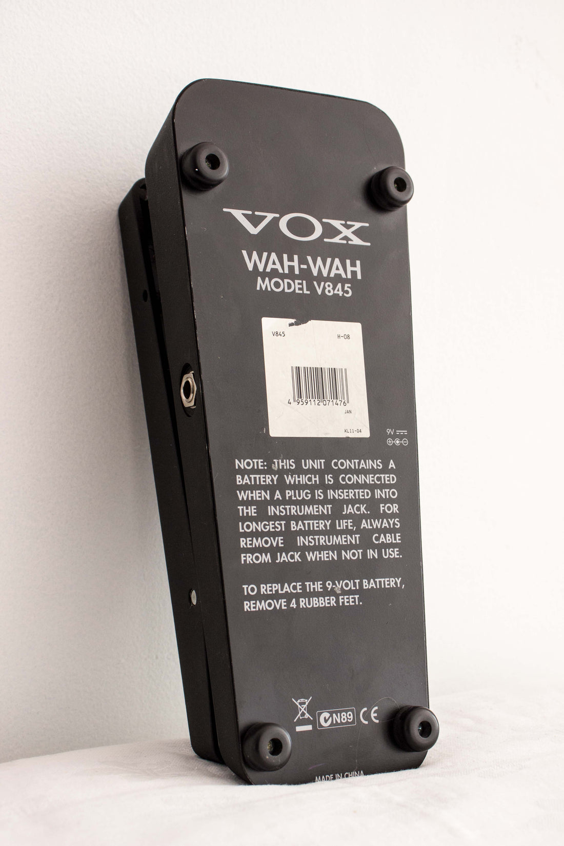 Vox V845 Wah Pedal
