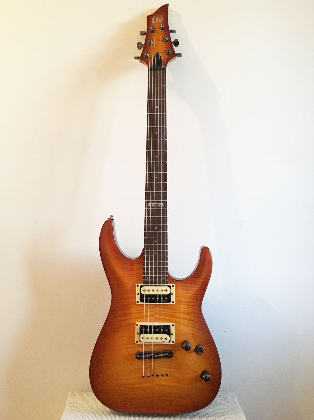 Used ESP LTD H-101FM Honeyburst