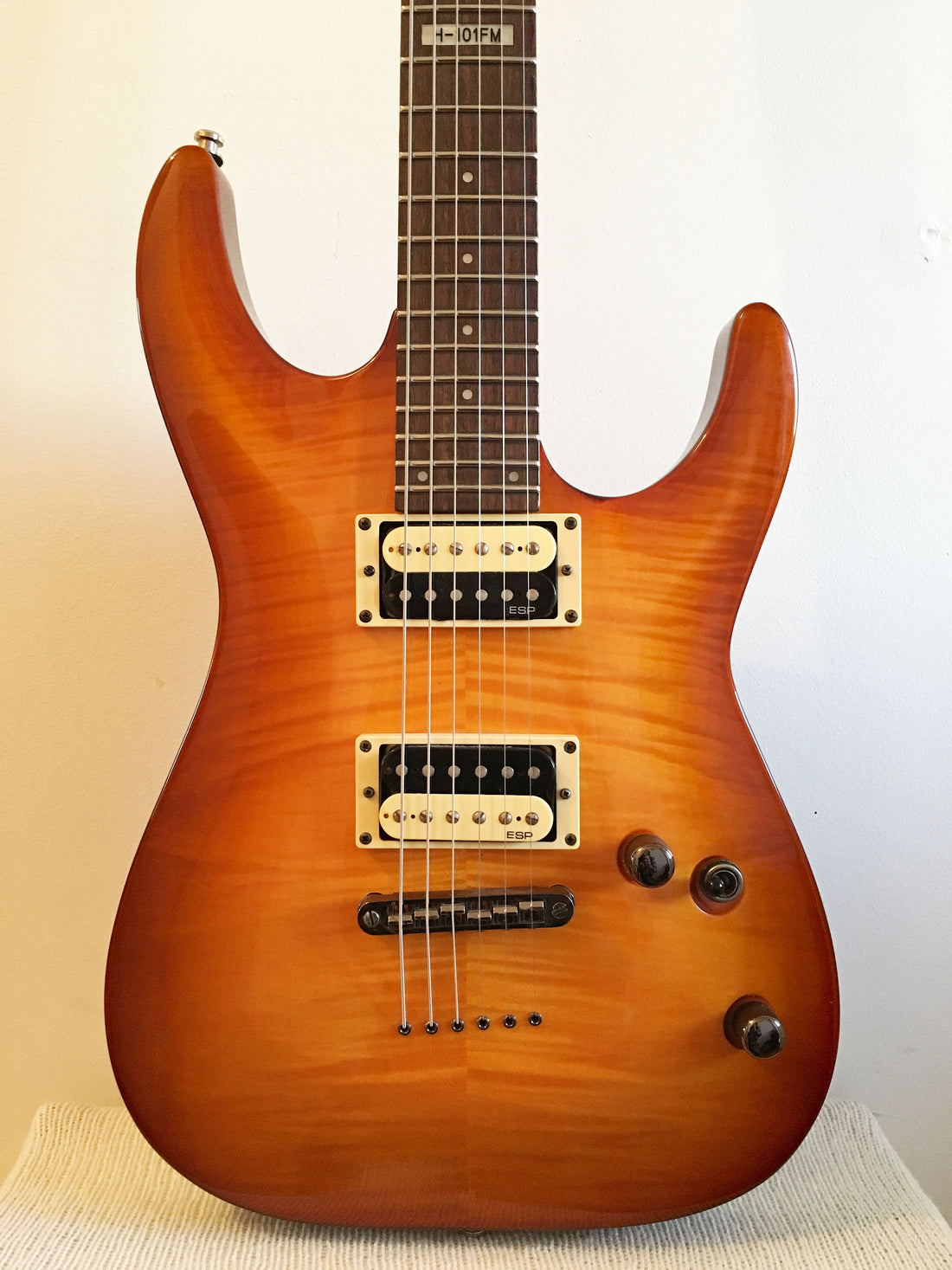 Used ESP LTD H-101FM Honeyburst