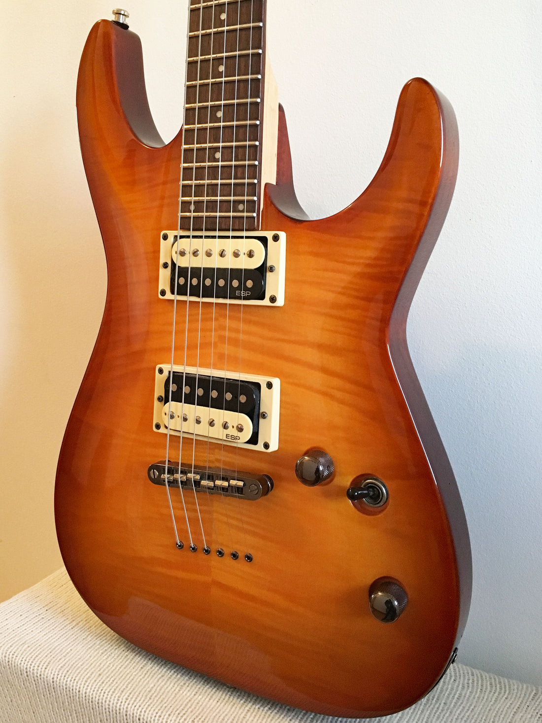 Used ESP LTD H-101FM Honeyburst