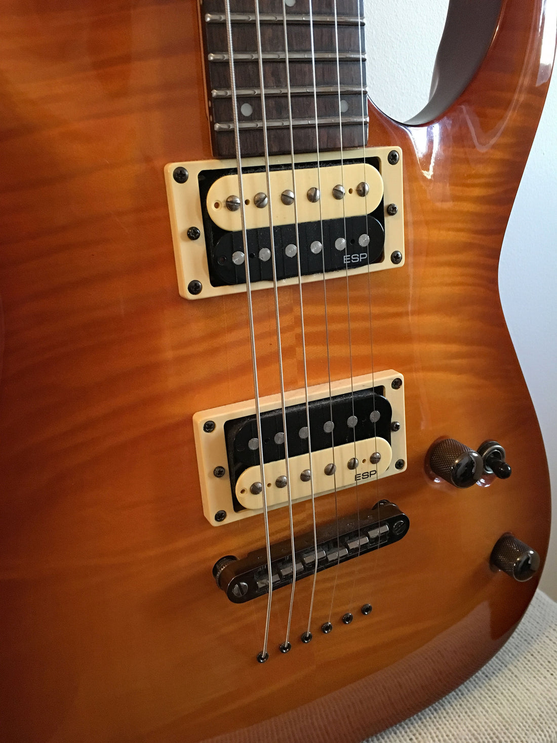 Used ESP LTD H-101FM Honeyburst