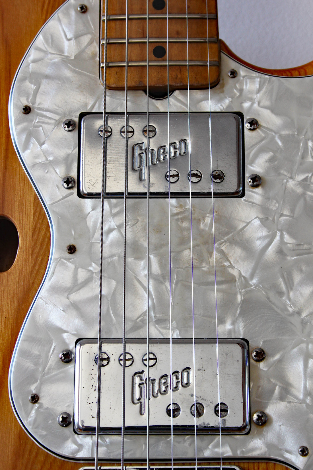 Used Greco Thinline Tele Natural Gloss 1975