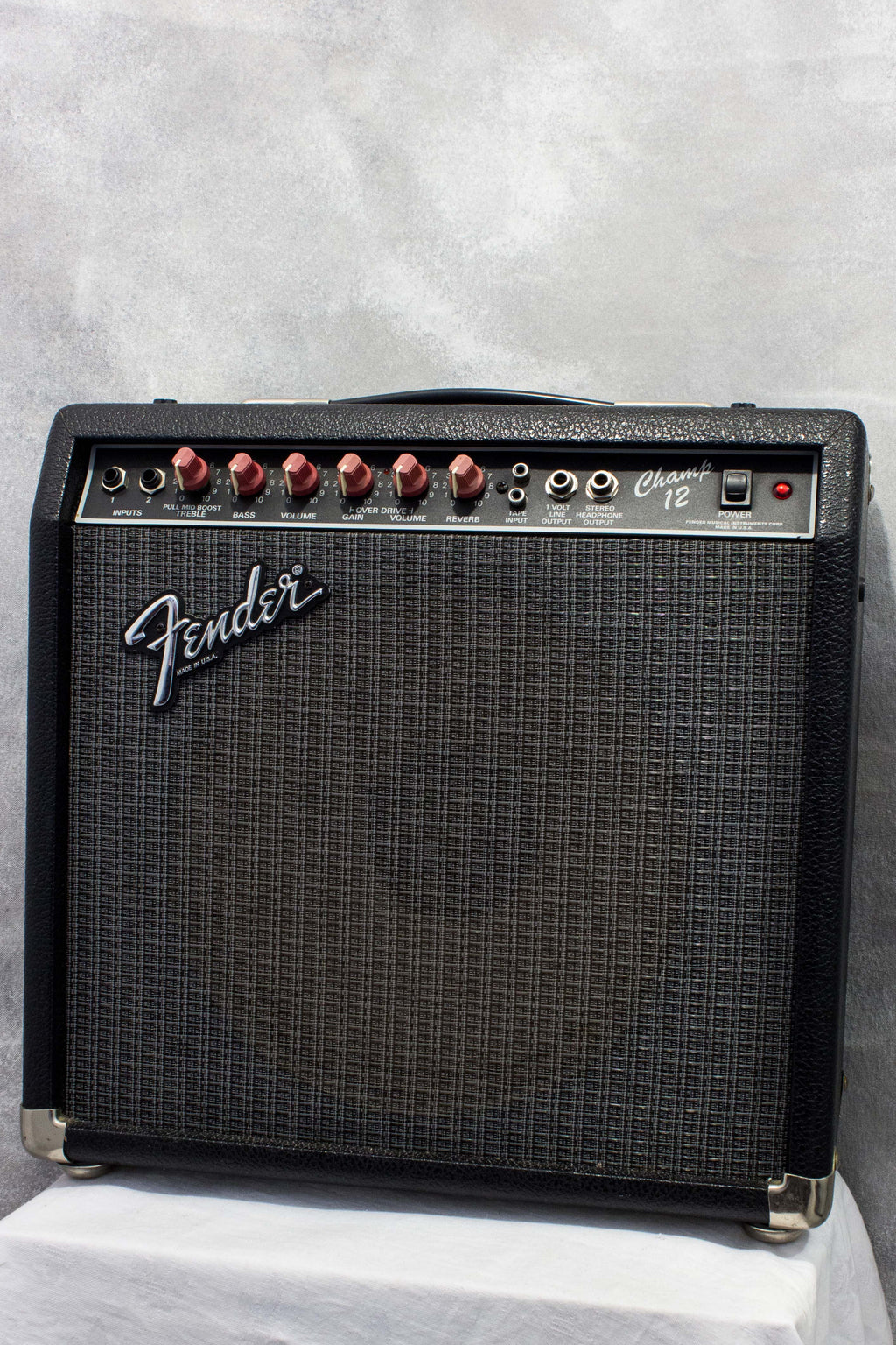 Fender Champ 12 12w 1x12" Guitar Combo Amp 1988