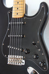 Used Squier Stratocaster Silver Series Black SST33 1992/93