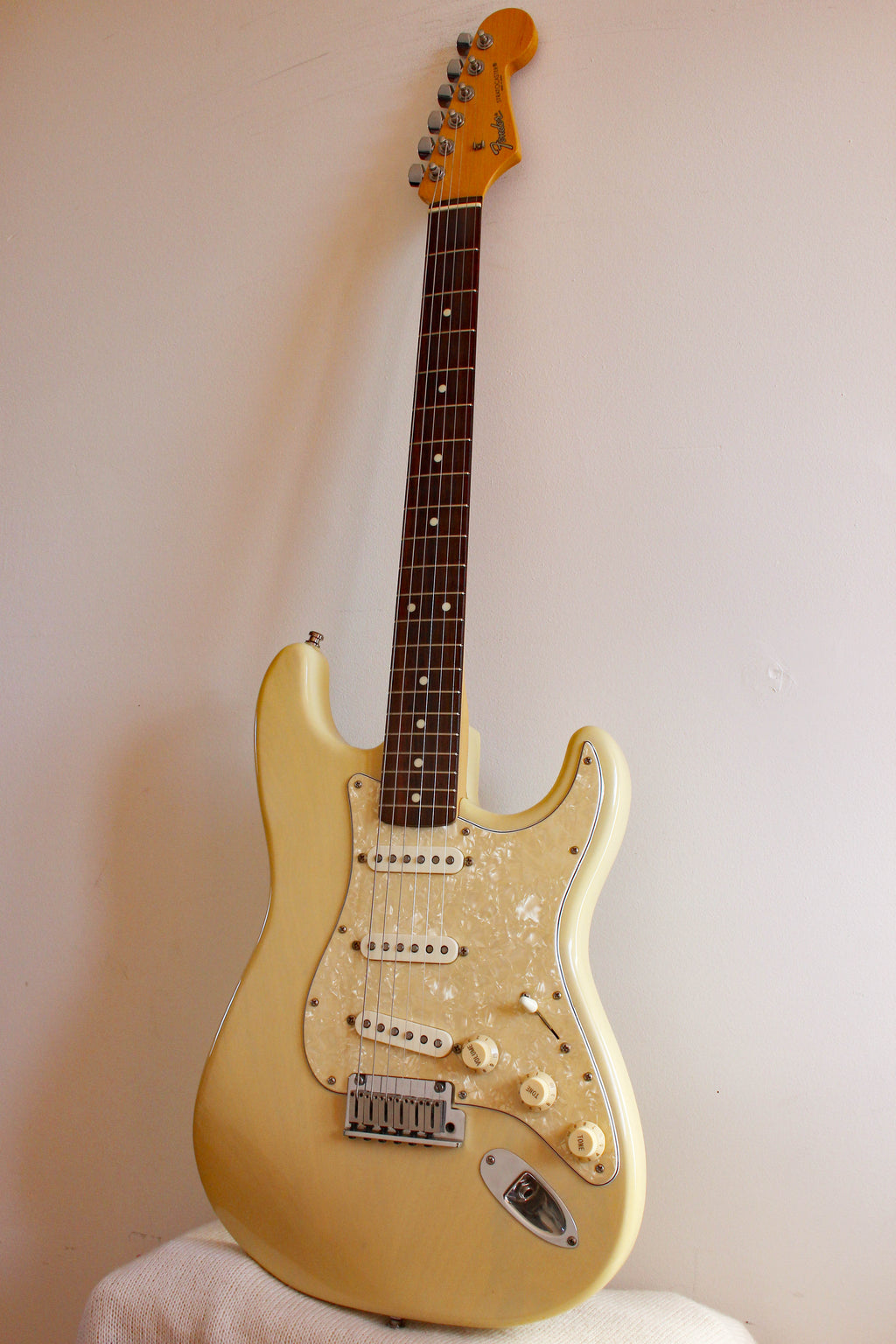 Used Fender American Standard Stratocaster Honey Blonde Modded