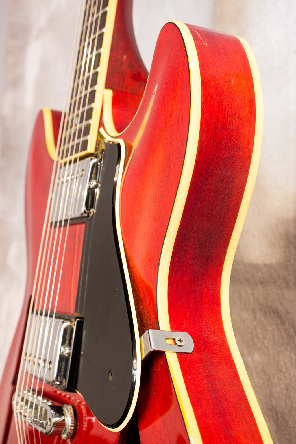 Yamaha SA700 Super Axe Semi-Hollow Persimmon Red 1977