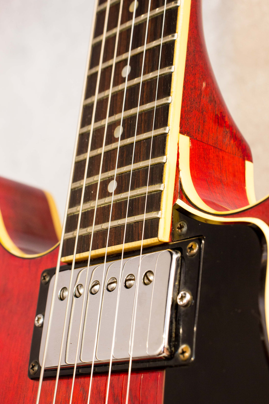 Yamaha SA700 Super Axe Semi-Hollow Persimmon Red 1977