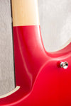 Mystery Non-Reverse Firebird Style Bass Dakota Red 2016
