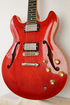 Used Yamaha SA1000 Super Axe Semi-Hollow Transparent Red 1979