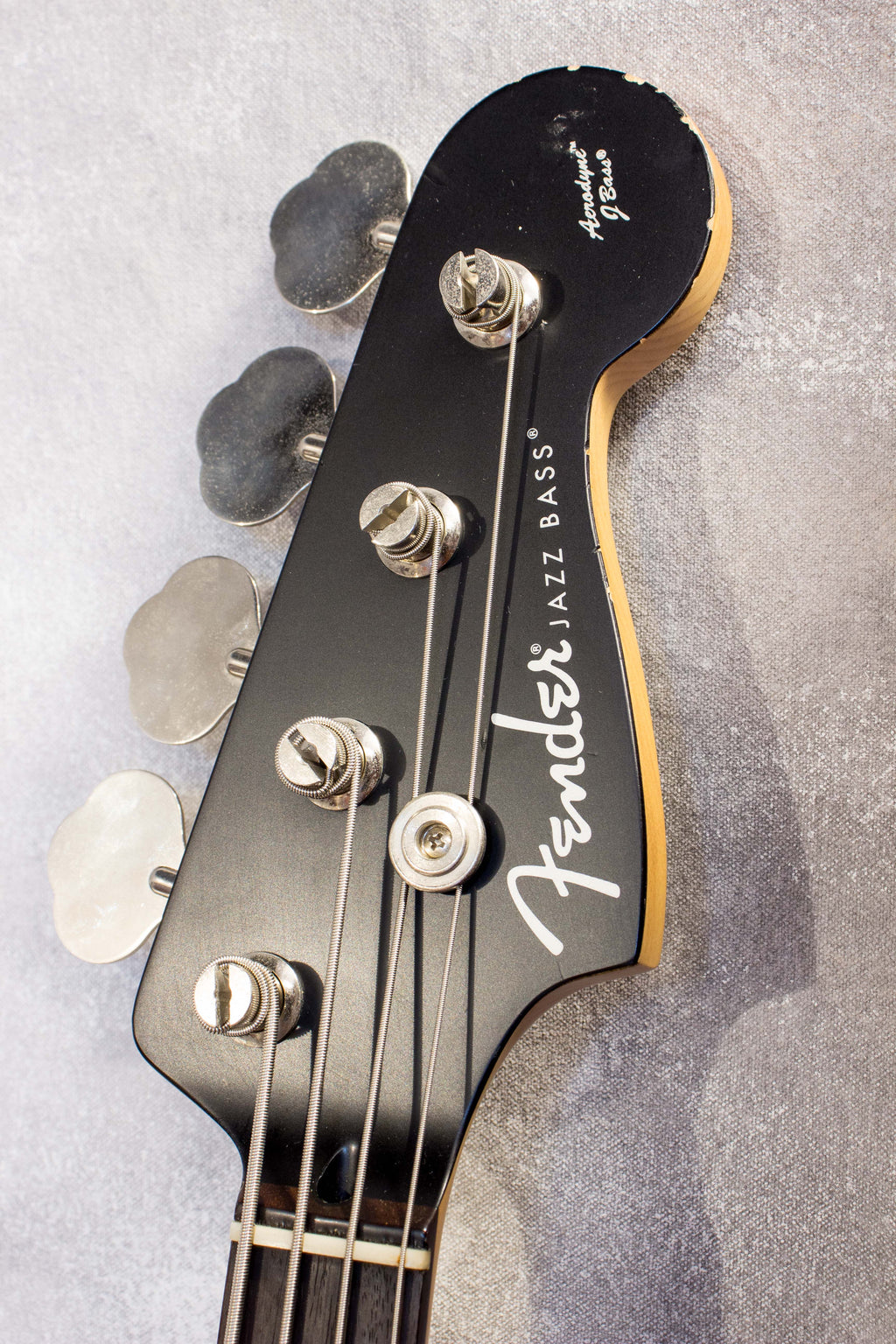Fender Japan Aerodyne Jazz Bass Matte Black 2004
