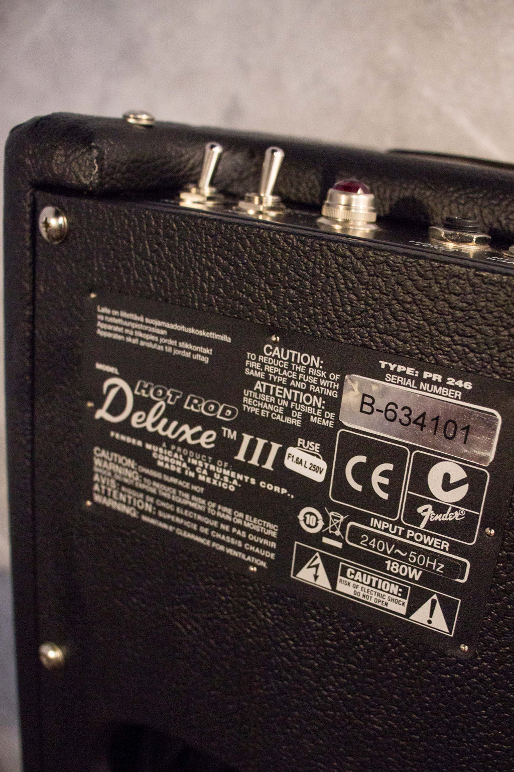 Fender Hot Rod Deluxe III 40W 1x12" Combo Amp
