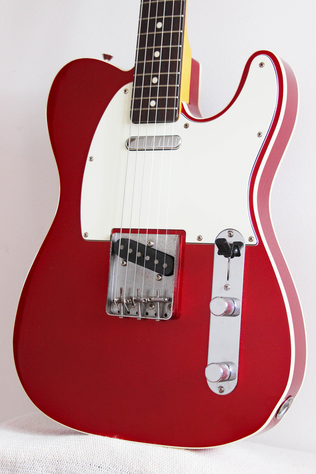 Used Fender Telecaster '62 Reissue Bound Candy Apple Red