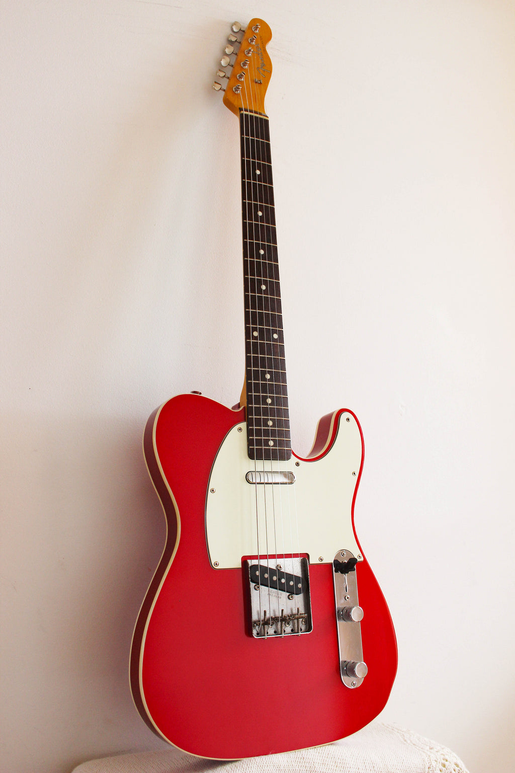 Used Fender Telecaster '62 Reissue Bound Candy Apple Red