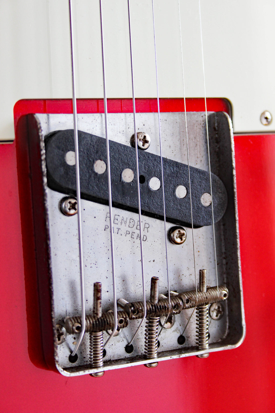 Used Fender Telecaster '62 Reissue Bound Candy Apple Red