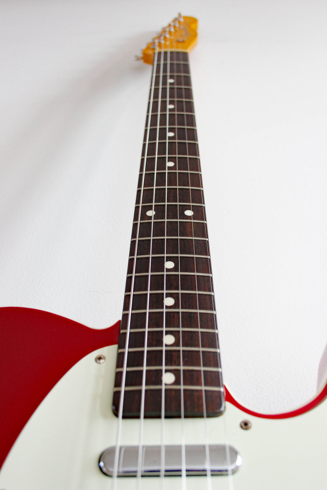 Used Fender Telecaster '62 Reissue Bound Candy Apple Red