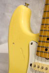 Fender Japan '72 Stratocaster ST72-65 Yellow White 1993