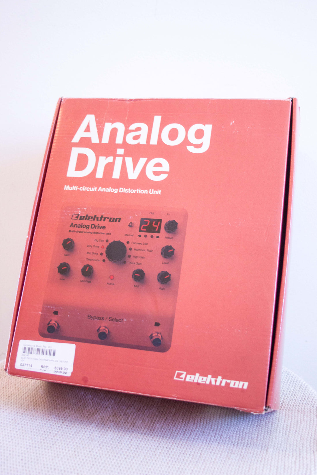 Elektron Analog Drive Multi-Circuit Analog Distortion Pedal – Topshelf Instruments