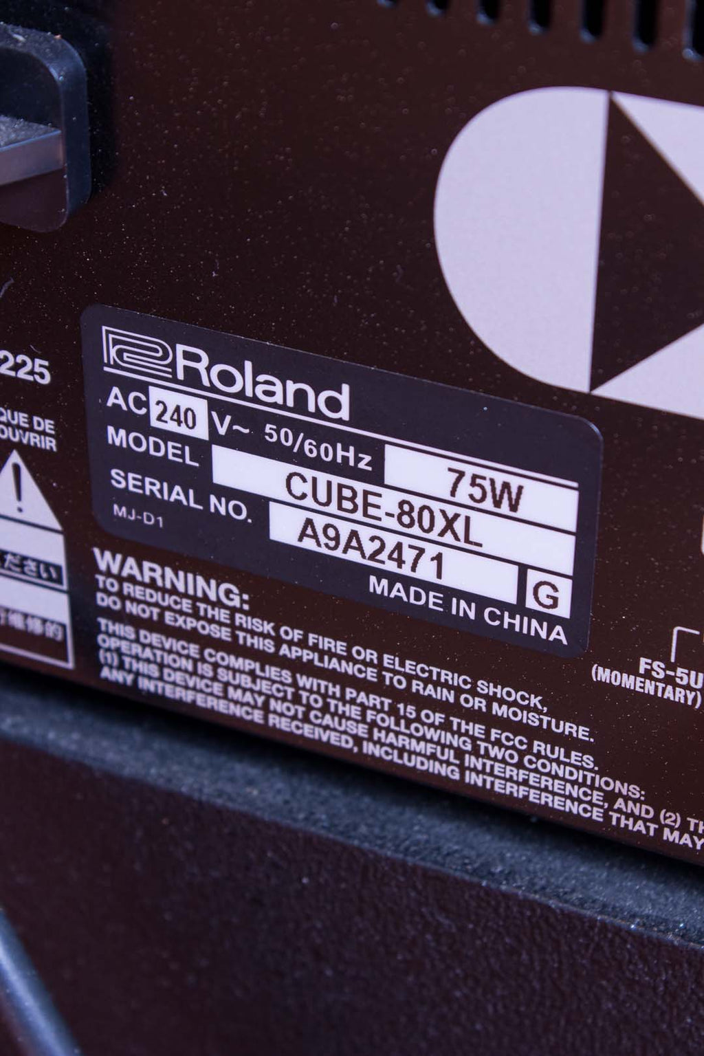 Roland Cube80XL 1x12" 80W Guitar Combo Amp