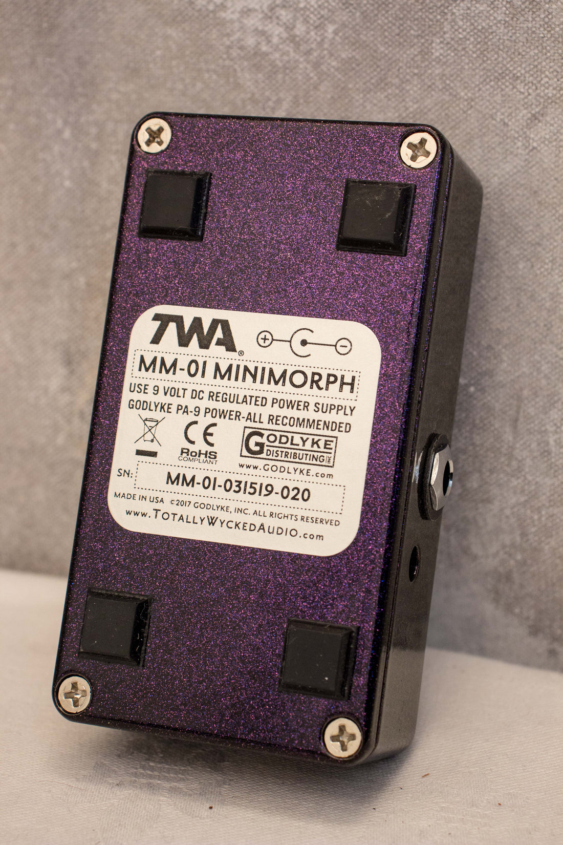 TWA MM-01 Mini Morph Dynamic Waveshaper Pedal