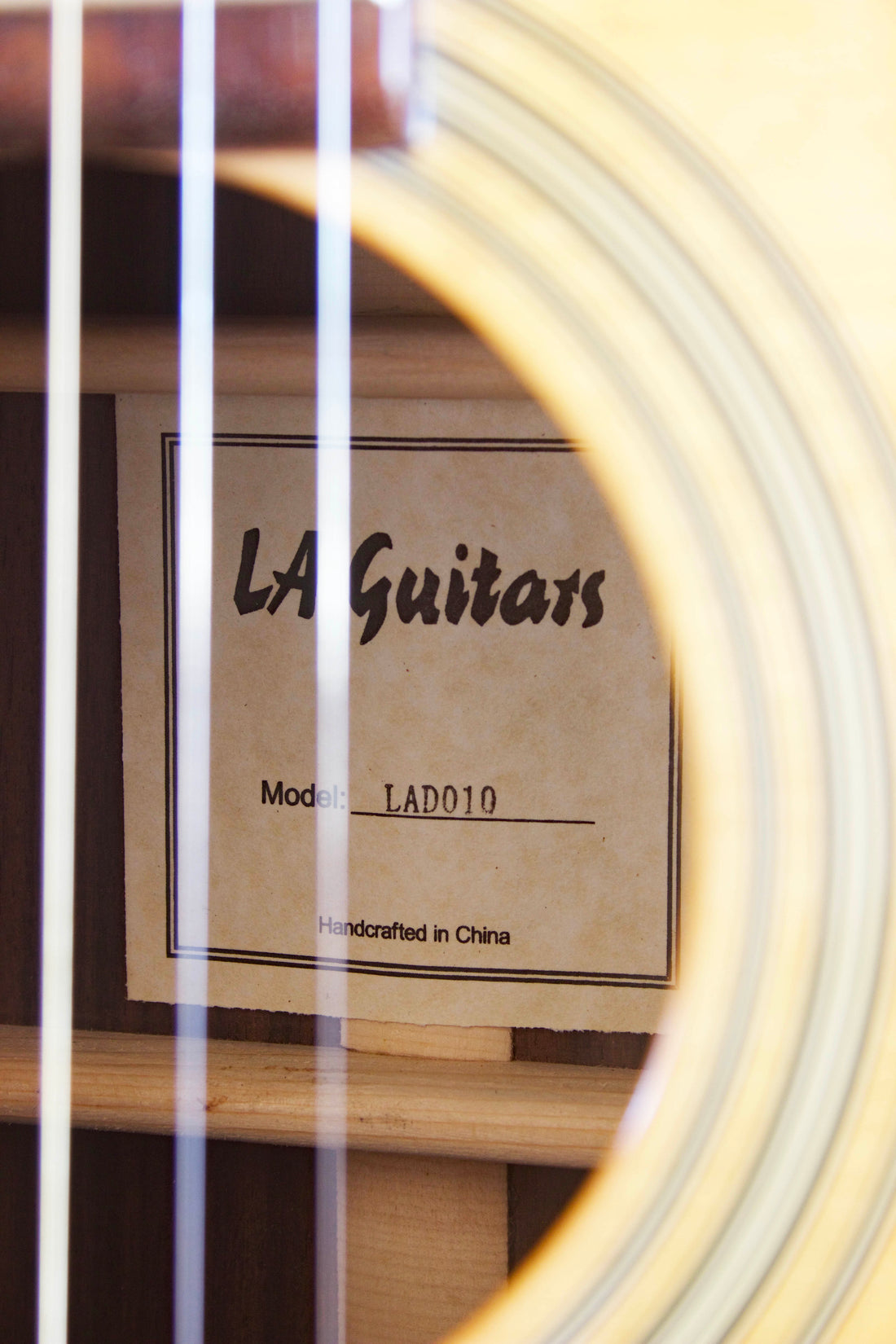 LA Guitars LAD010 Dreadnought Acoustic