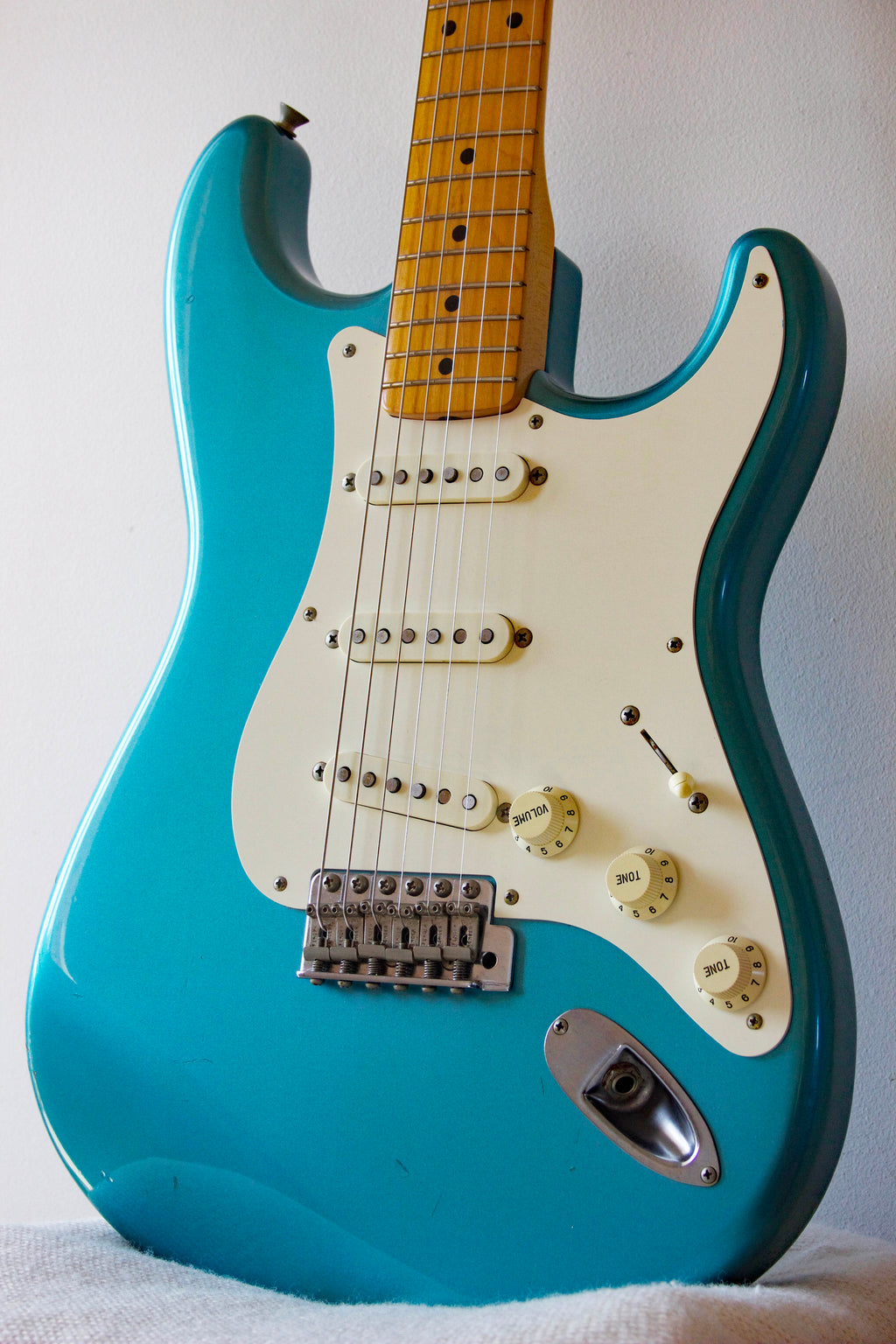 Fender Stratocaster '57 Reissue Texas Specials Ocean Turquoise Metallic 1996-00