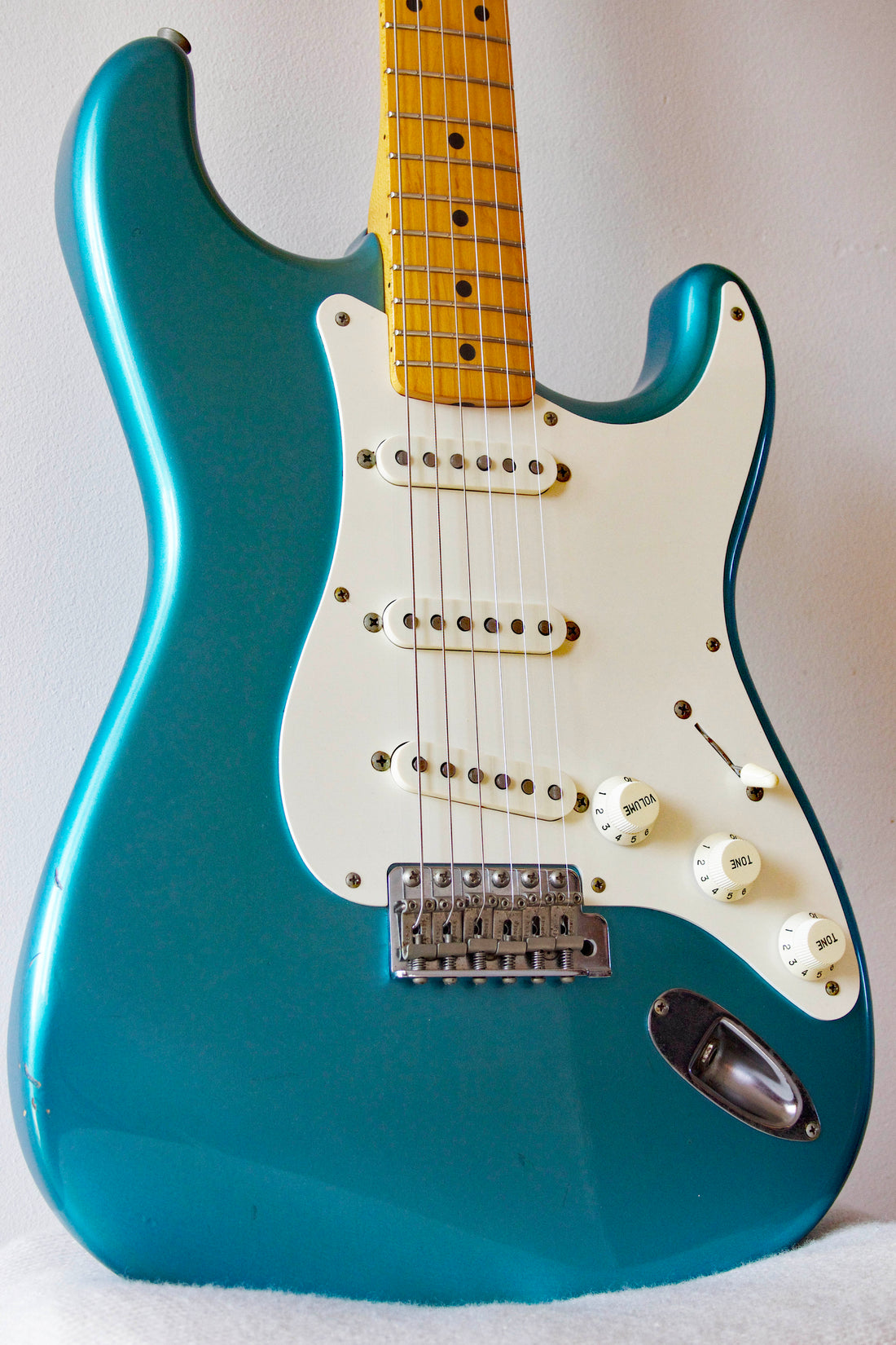 Fender Stratocaster '57 Reissue Texas Specials Ocean Turquoise Metallic 1996-00