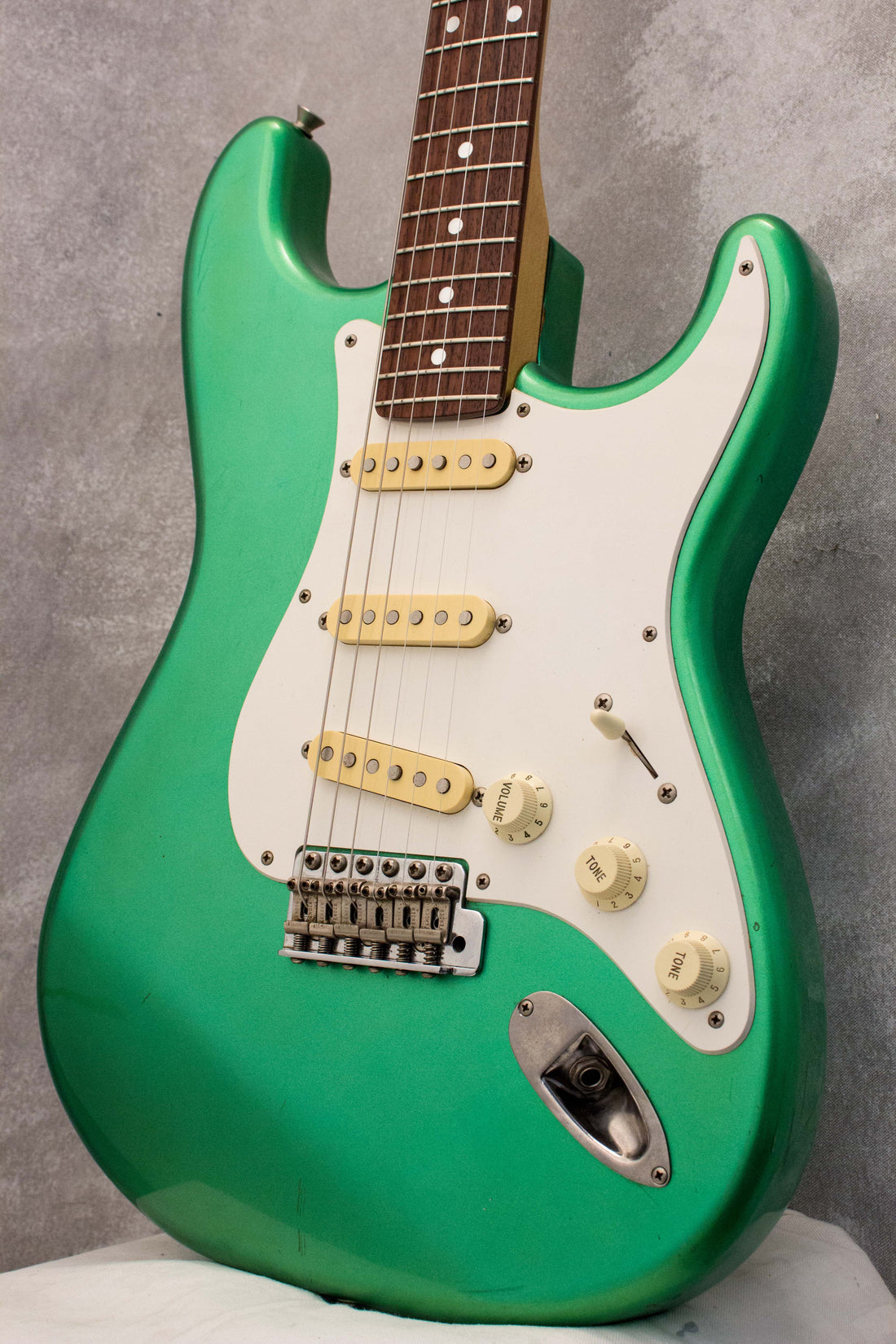 Fender Japan Stratocaster ST-500VR Metallic Green 1991 – Topshelf