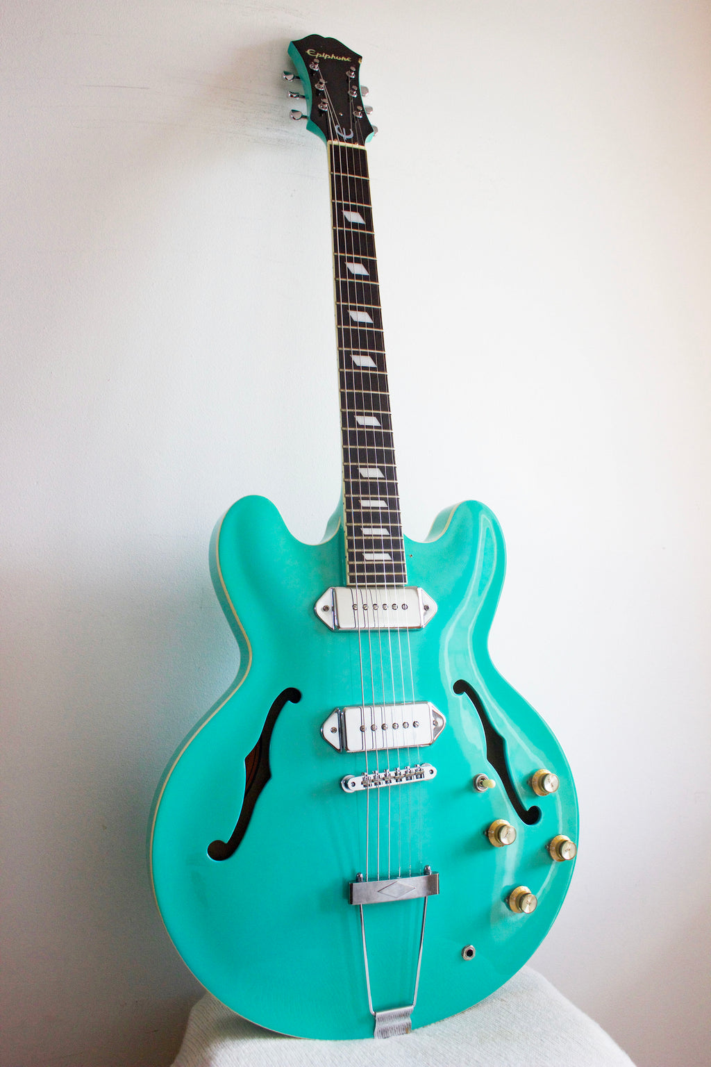 Epiphone Casino Hollow Body Turquoise MIK 2000