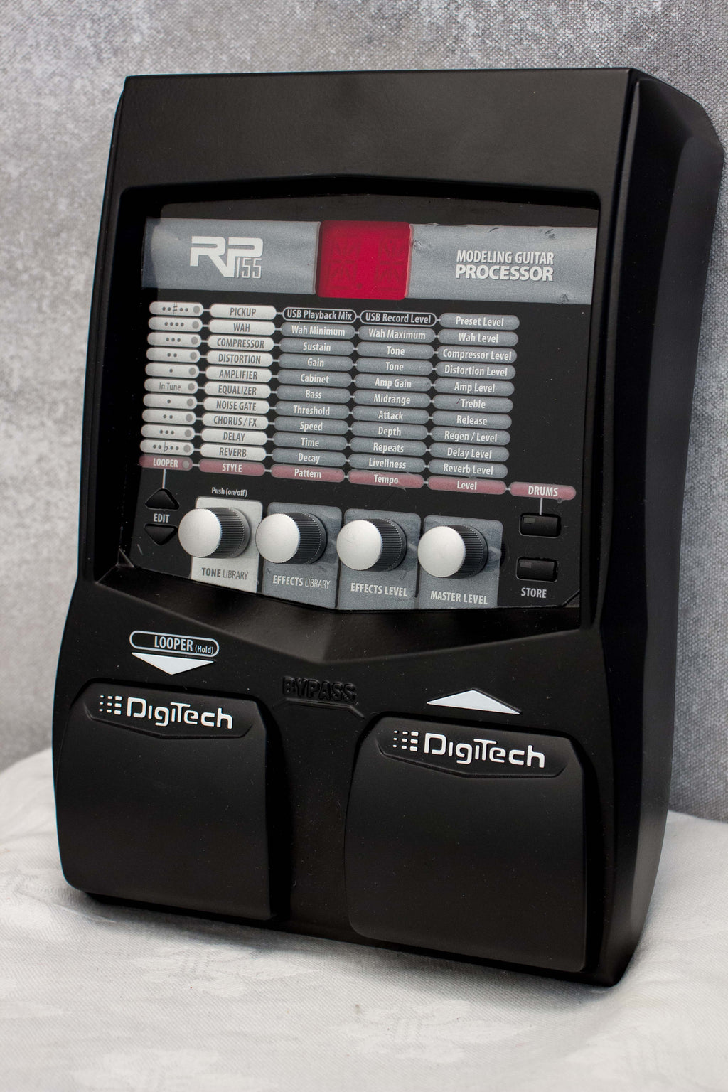 Rp155 Digitech RP155 Modeling Guitar Processor Pedal – Topshelf Instruments