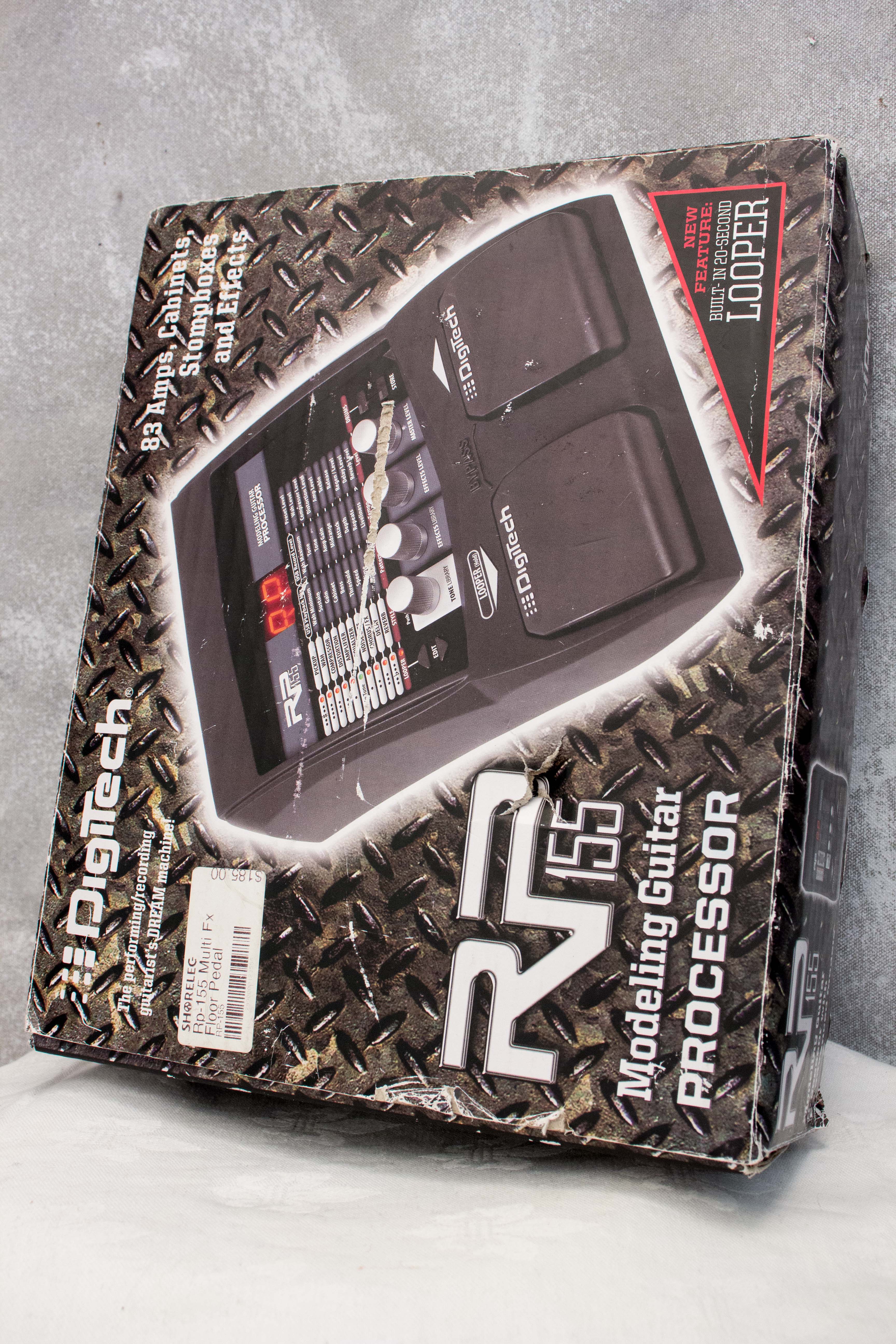 Rp155 Digitech RP155 Modeling Guitar Processor Pedal – Topshelf Instruments